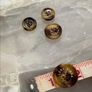 Loro Piana Tortoiseshell Buttons